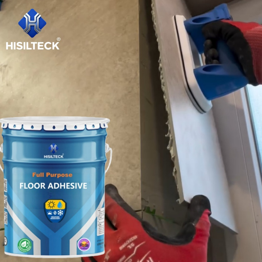 Eco-Friendly Floor Glue Adhesive for Engineered Hardwood, Laminated, Wood Composite, Multi-Layer Composite, PVC, Vinyl Floorings