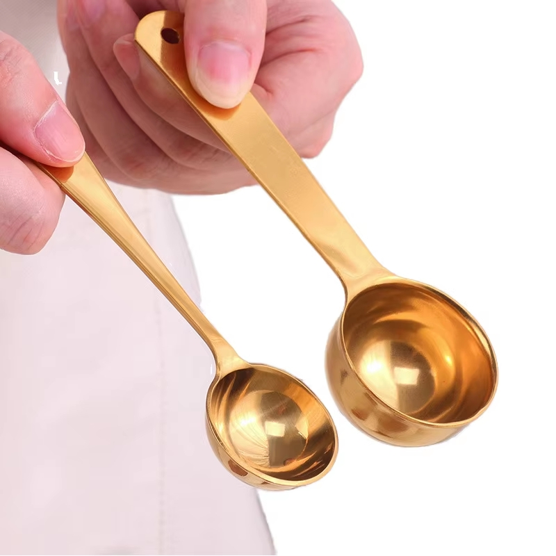 5ml 20ml Coffee Spoon Milk Powder Scoop Stainless Steel Measuring Coffee Spoon