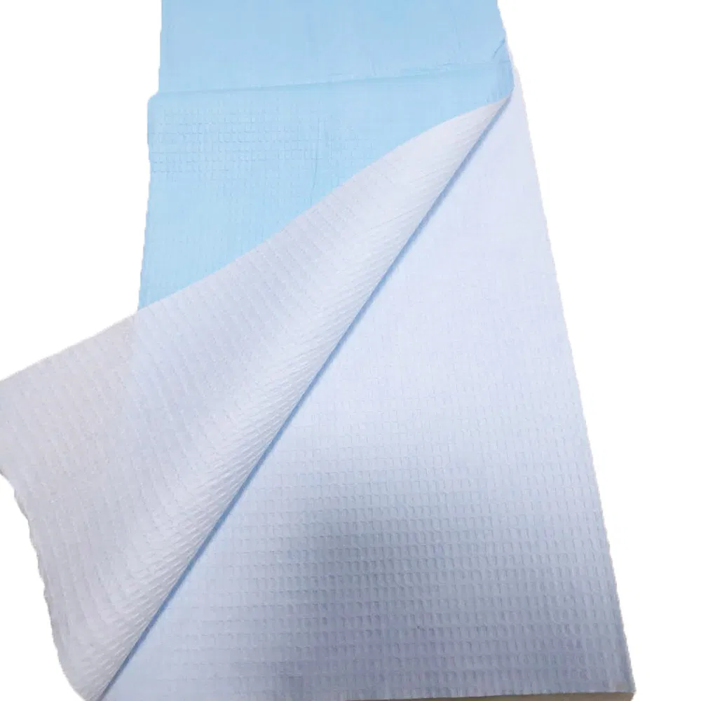 Professional Paper +PE Film Disposable Waterproof Medical Bed Sheet