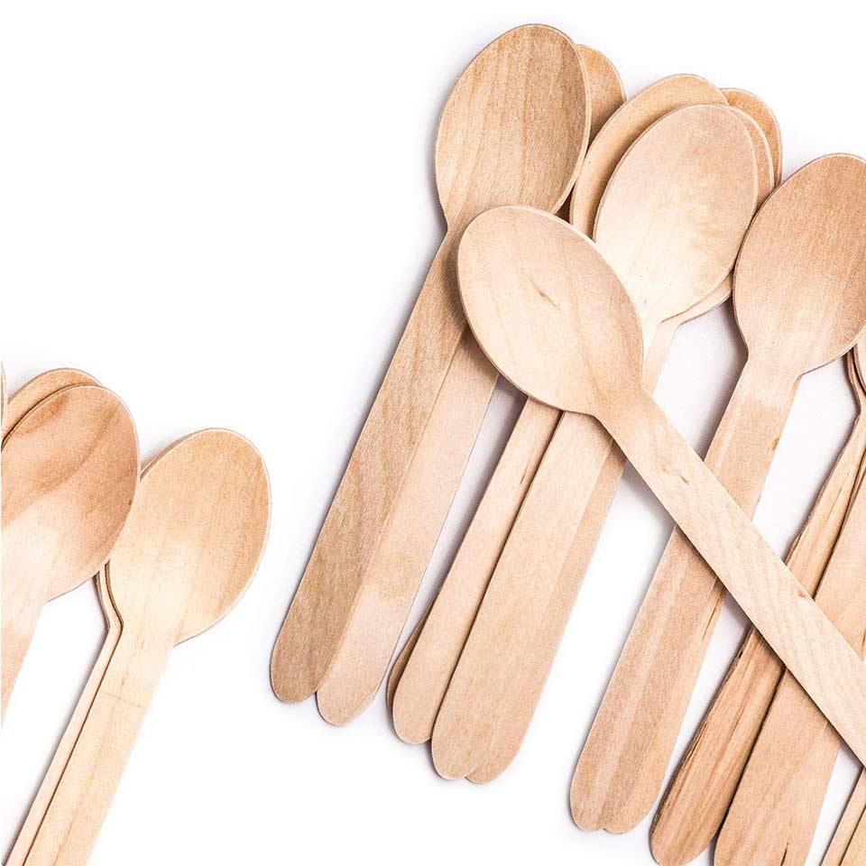 Eco Friendly Biodegradable Bamboo Cutlery