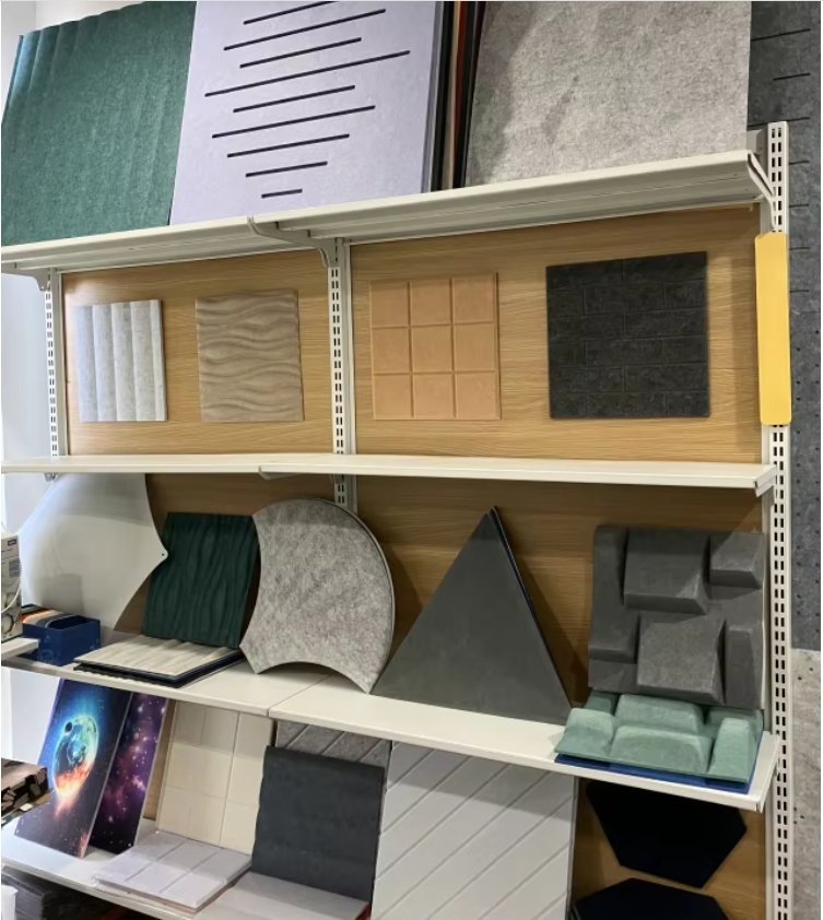 Multi Function Sound Absorbing Wool Felt Fabric Acoustic Wall Panels DIY Pet Felt Acoustic Panels