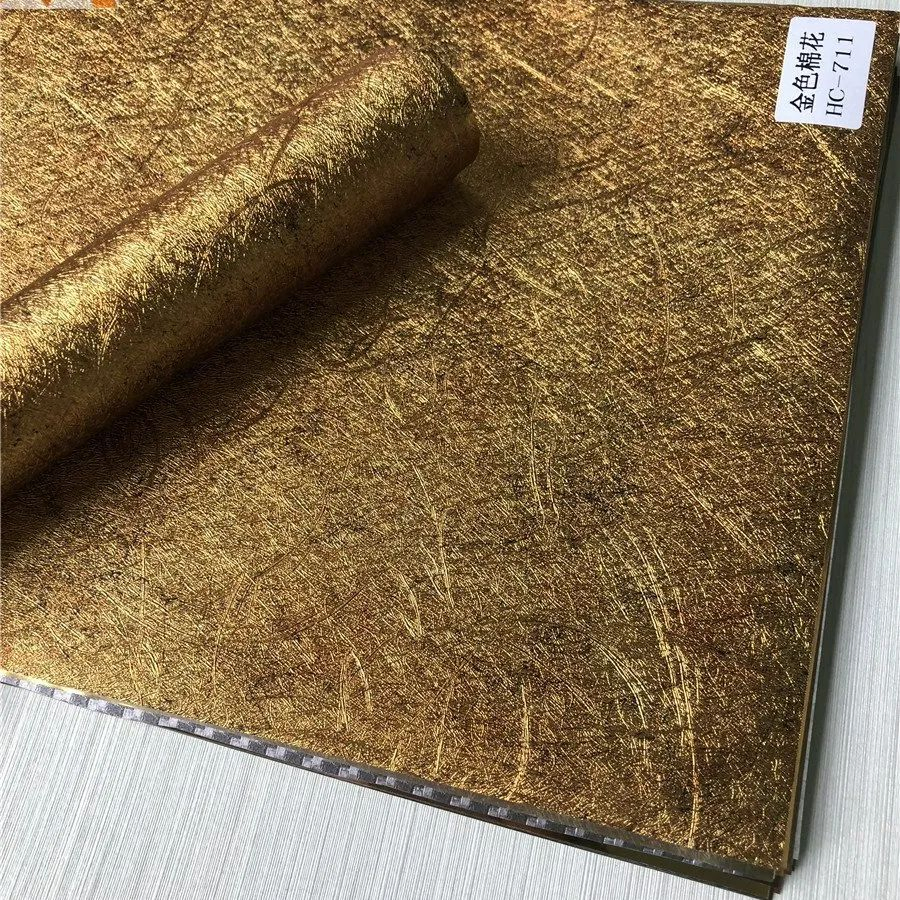 Decorative Metallic Color PVC Film for Door Cabinet