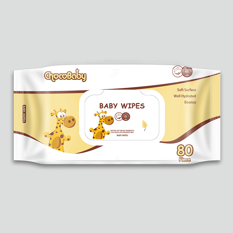 Private Label Biodegradable Flushable Wet Baby Tissue Soft Non-Woven Baby Skin Wipe Clean Cloth Cotton or Bamboo Baby Wet Wipes