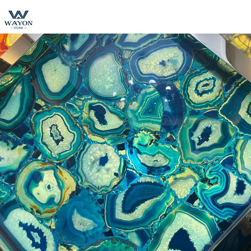 Natural Semi Precious Stone Interiors/ Indoor Floor/Wall Background/Slabs/Tiles/Countertop/Bar/Vanity/Table/Island