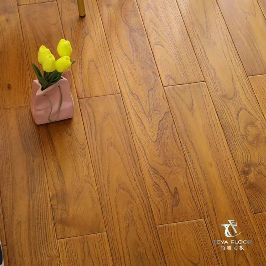 Cheap Price, High Quality Real Wood Flooring, Solid Locust, Chinese Teak with Discount