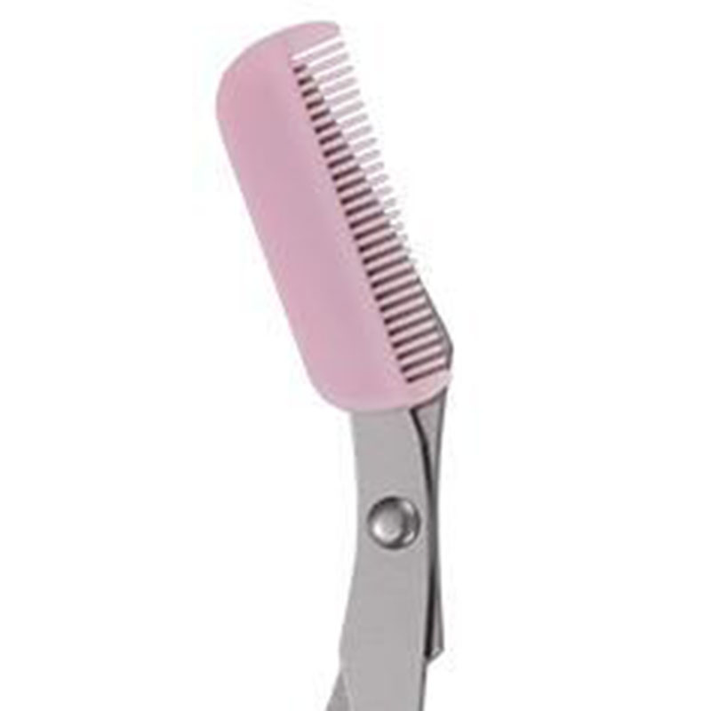 Wfactory Price Eyebrow Comb Trimming Scissors