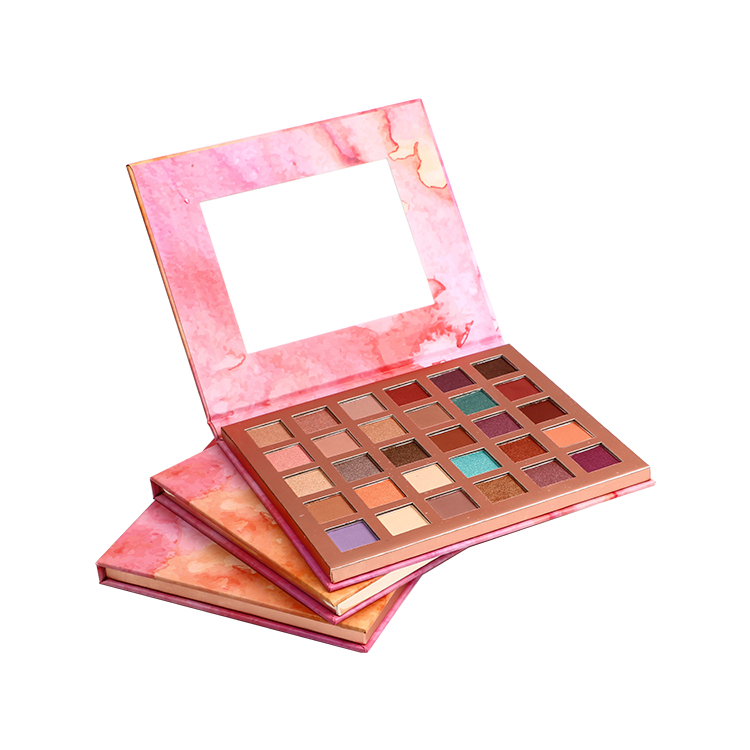 New Design Private Label Eye Shadow Palette High Pigment Summer Colors Palette 30 Colors Eyeshadow Palette
