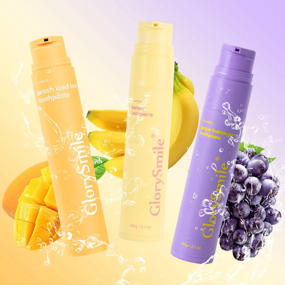 New Arrival Cheap Price OEM Hotel Travel Size Peach Iced Tea Toothpaste