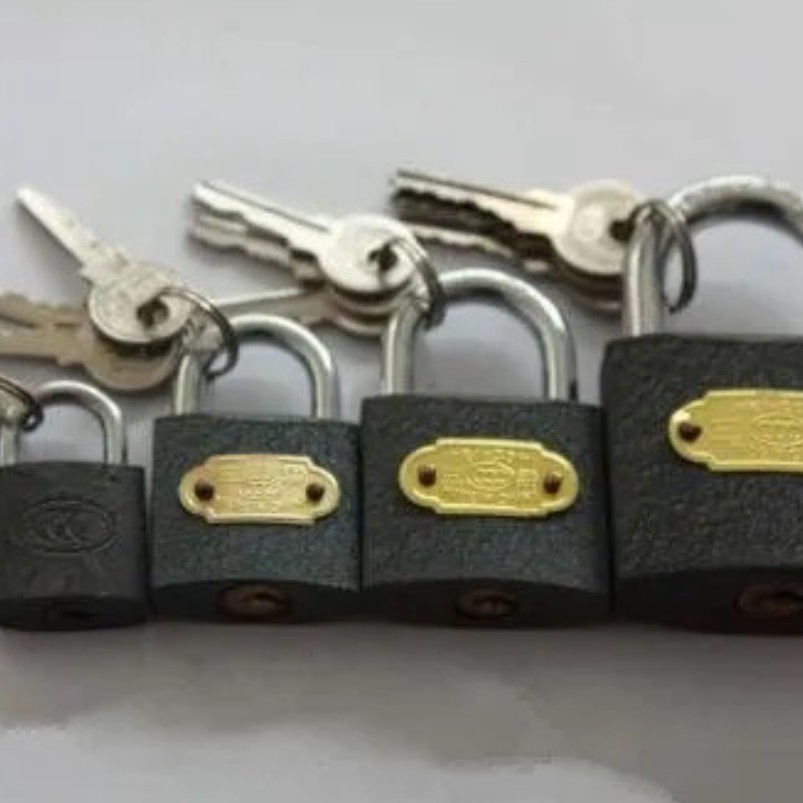 High Security Waterproof and Rust-Proof Brass Iron Home Safety Padlock