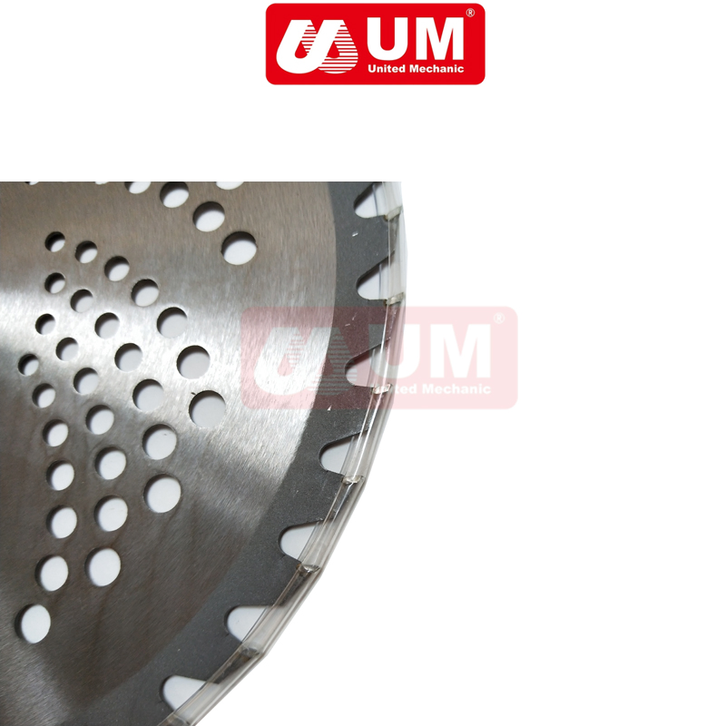Um China Alloy Brush Cutter Blade Grass Trimmer Blade Gasoline Brush Cutter Blade