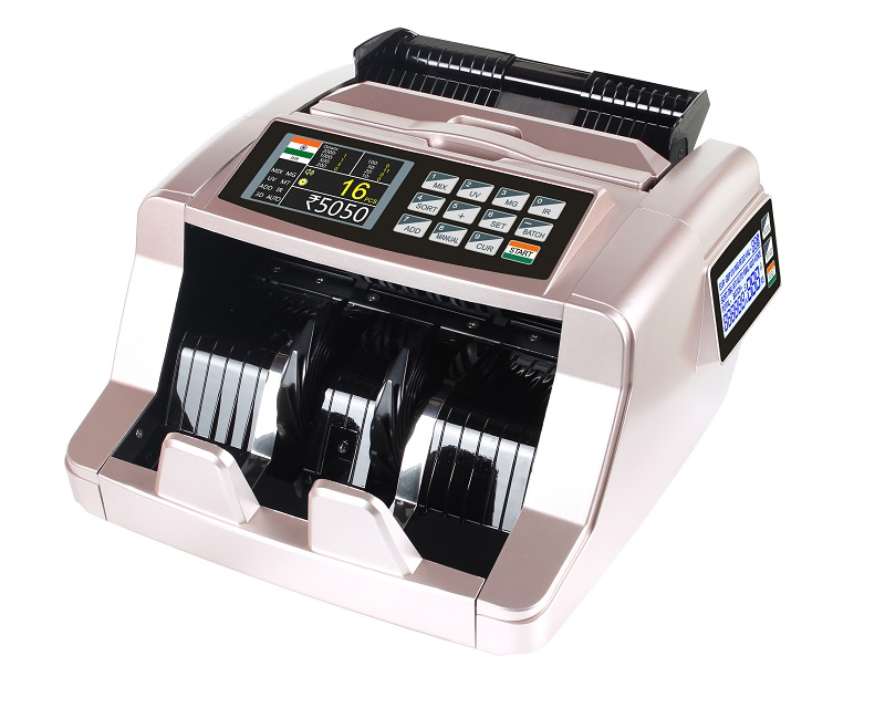 Al-7300 High-Tech New Design Multi Currency Bill Cash Note Money Counting and Detecting Machine