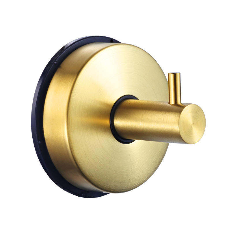 304 Stainless Steel Bathroom Vacuum Suction Cup Shower Rube Hooks