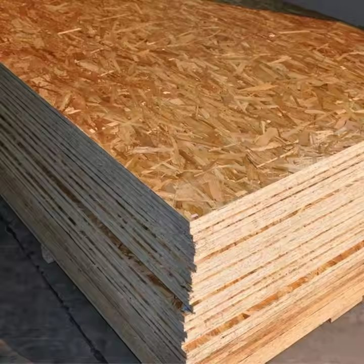 1220X2440mm Waterproof Cheap Price OSB Wood Panel Hardwood Plywood for Construction Roof