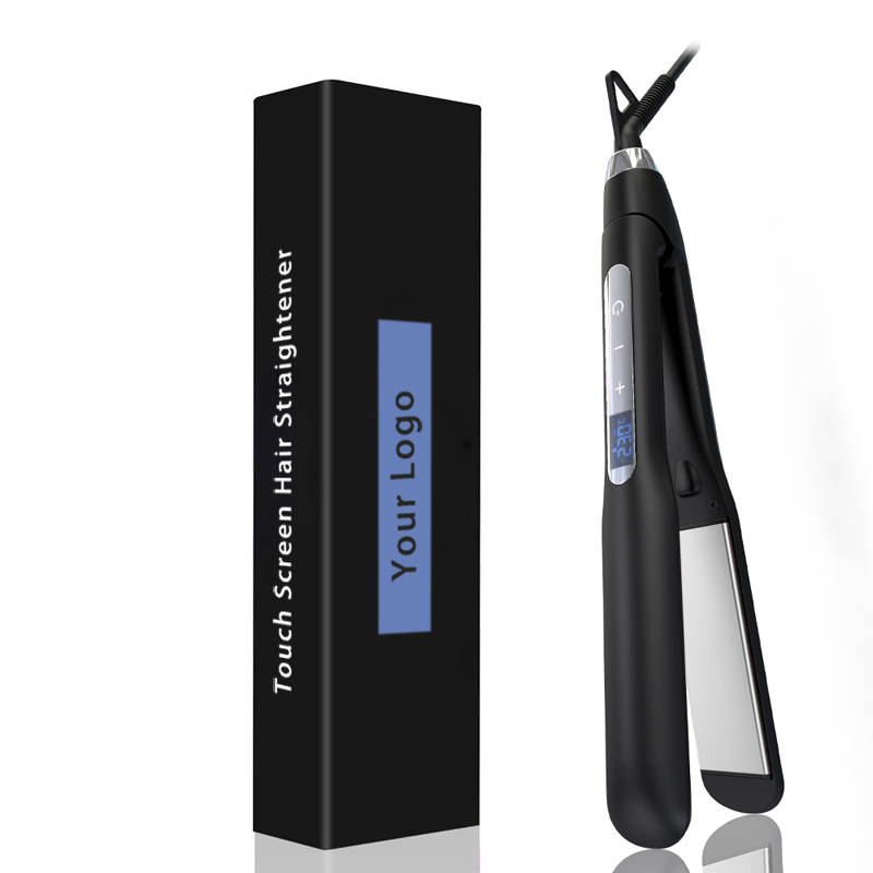 2021 Newest Touch Screen Anion Hair Straightener Flat Iron Hair Straightening Machine