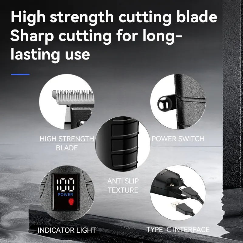 Kemei New Design Hair Cutter Machine Best Brand Km-2293 Fast Charging Barber Machine Blades Hair Cutter