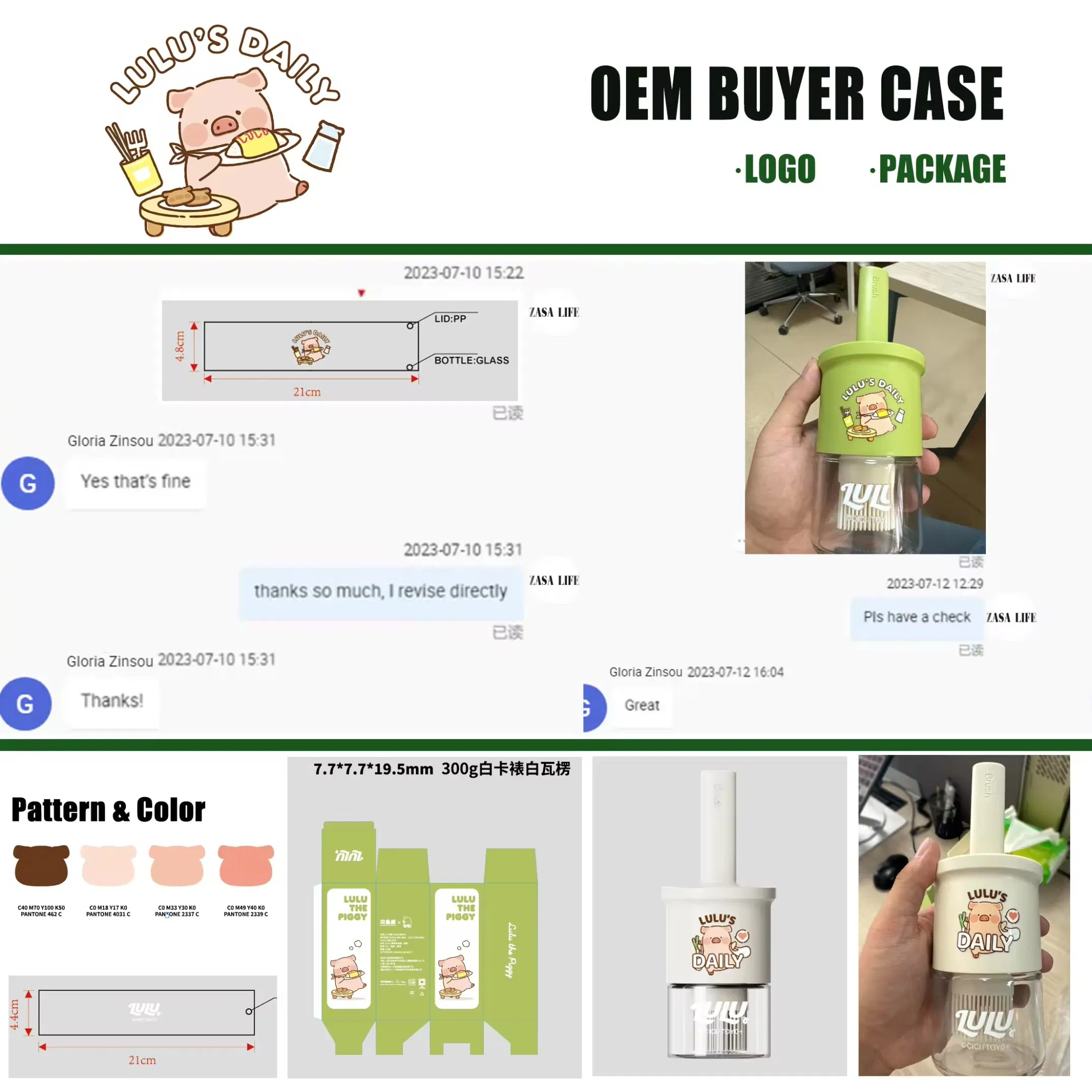 Wholesale Wine Vinegar Soy Sauce Salad Sprayer 470ml&550ml Glass 2 in 1 Spray Bottle Oil Dispenser for Fryer Kitchen BBQ Popcorn Oil Sprayer