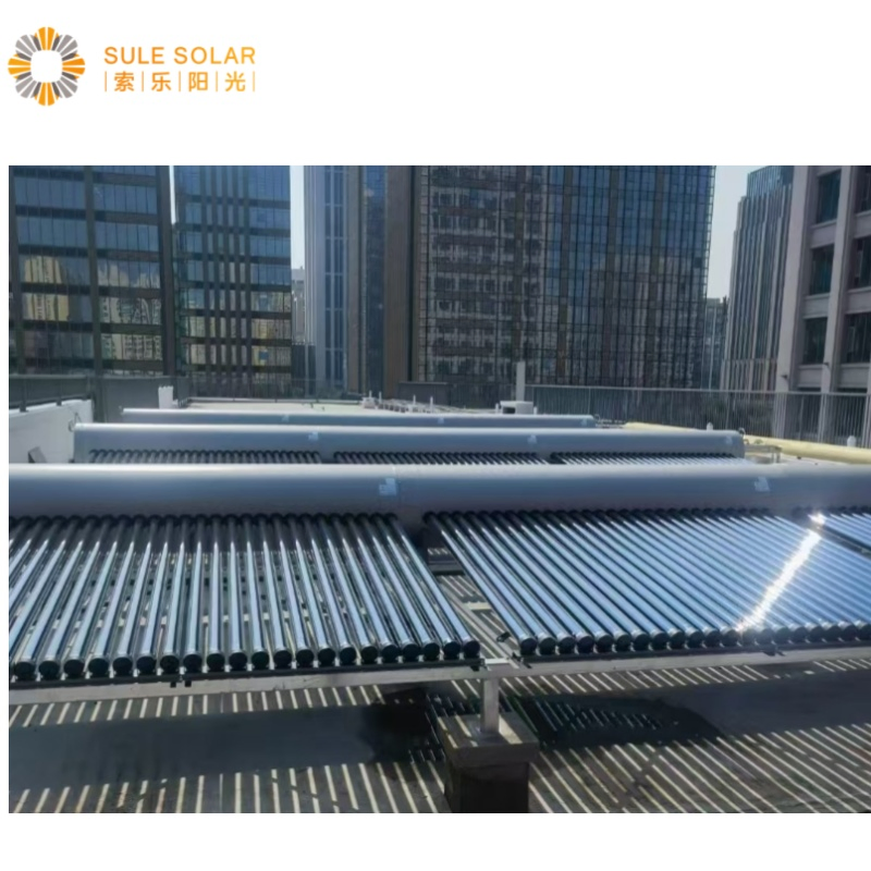 Бытовой солнечный водонагреватель Sule Solar с вакуумными трубками