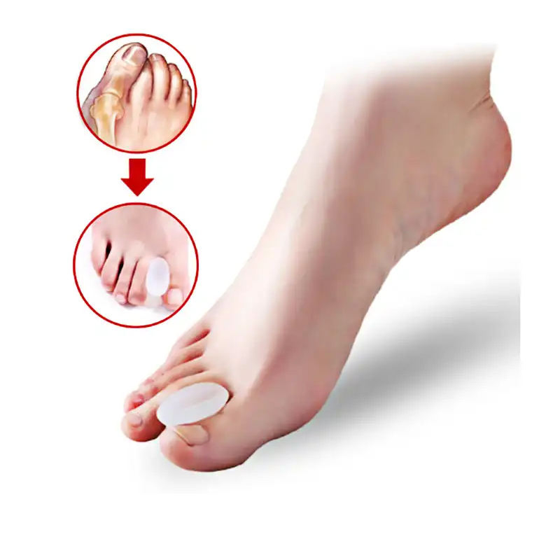 Foot Care Silicone Spacer Toe Pain Relief Silicone Bunion Gel Toe Separator