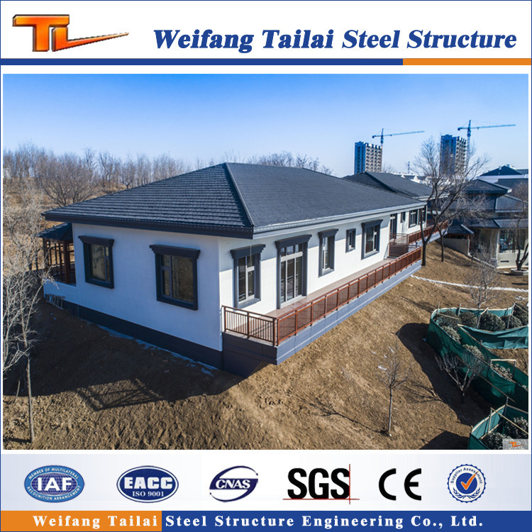 Prefabricated House Light Steel Structure Passive House Prefabricated Light Steel Villa