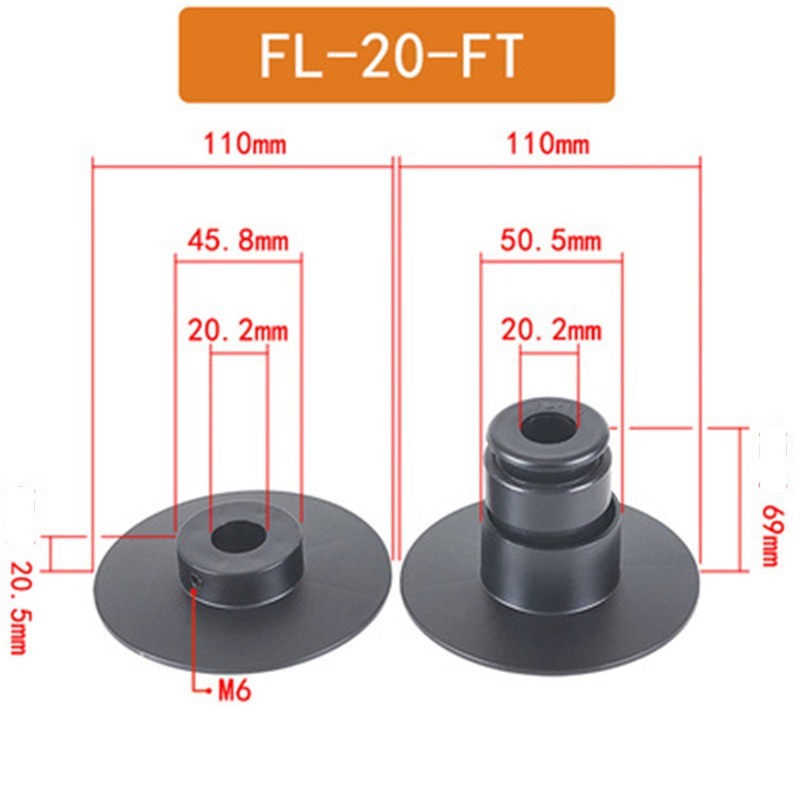 Suitable for Use with Driven Shafts FL-25.4-FT FL25.4-St Fast-Action Clamping Systems