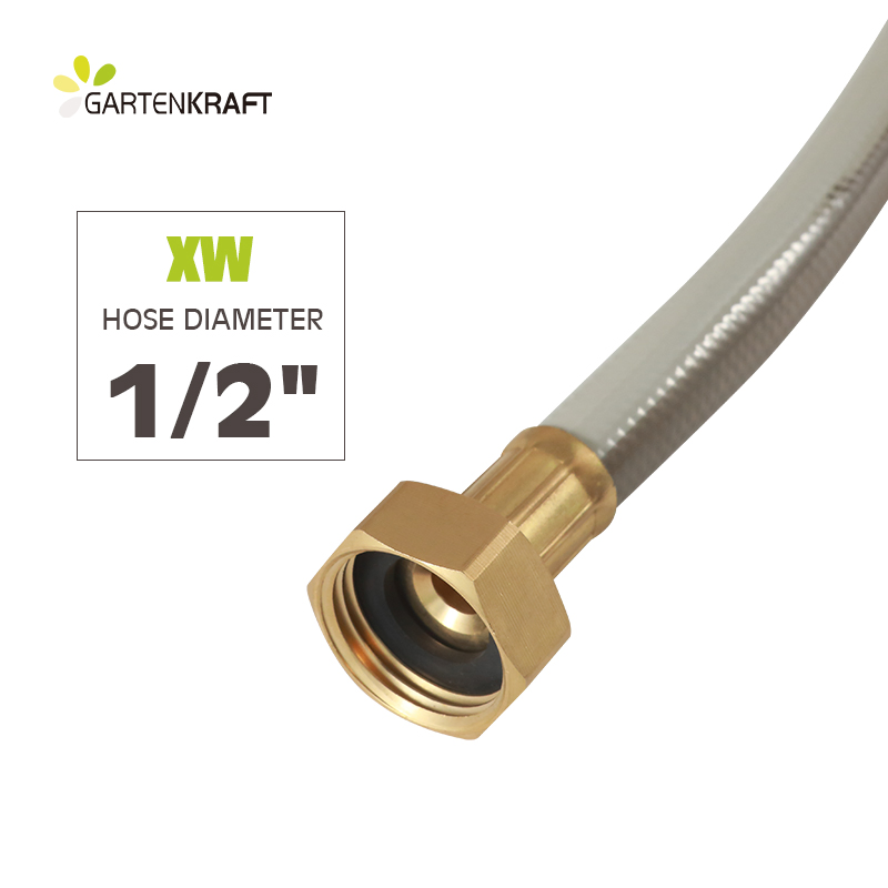 Gartenkraft Xw-20s Retractable Hose Reel with Wall Bracket