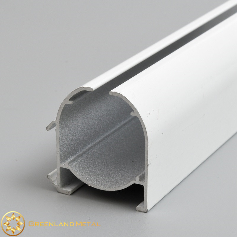 Aluminium Profile Factory Wholesale Price Roman Blind Close Head Track