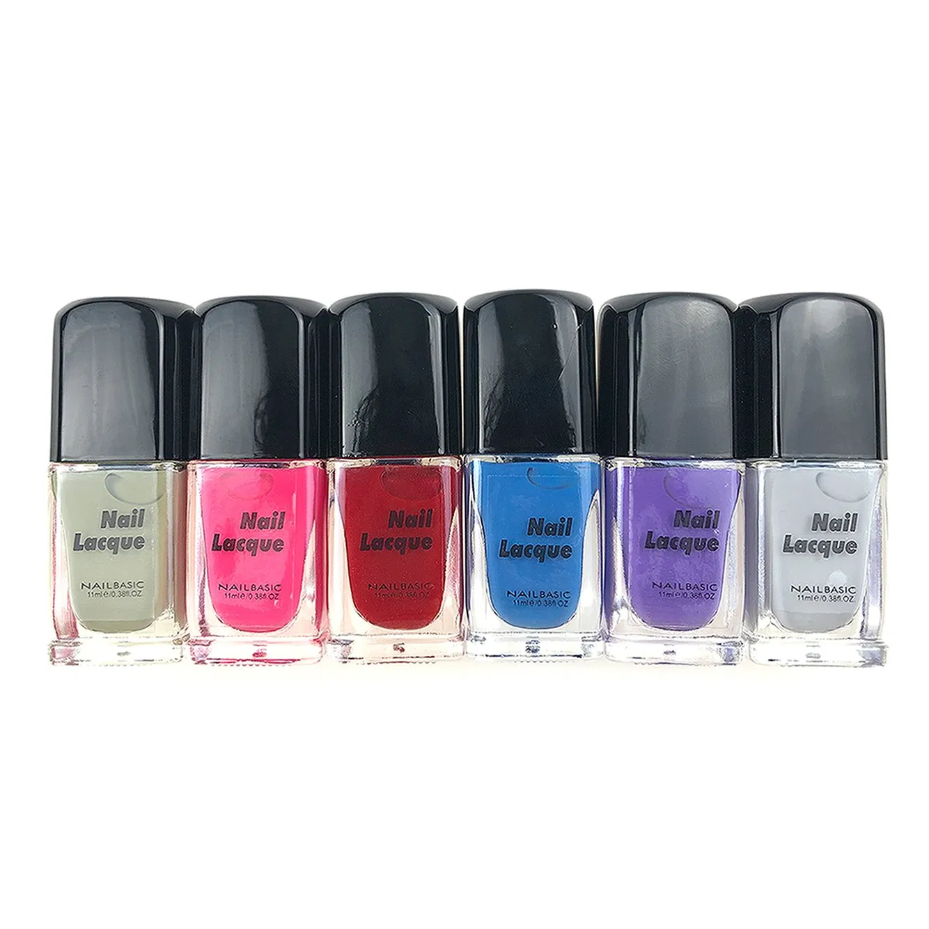 Square Bottle Eco-Friendly High Pigment Nail Polish