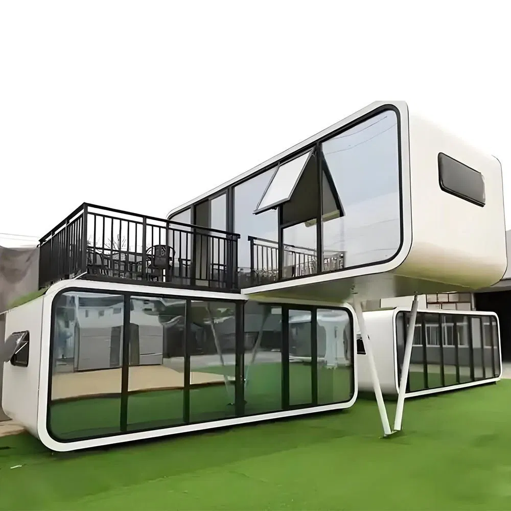 Apple Cabin Modular House Container House Expandable Apple Cabin Glamping Pod for Expandable Camping Resort Cabins
