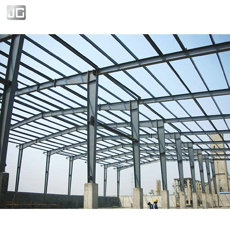 Prefabricated Steel Frame Structure Prefab Storage Garage Metal Buildings Construction Warehouse for Customized