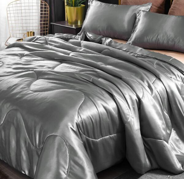 Imitated Silk Microfiber 1800tc Satin Quilt