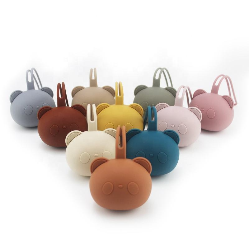 2023 Baby Care Portable Container Silicone Baby Pacifier Case