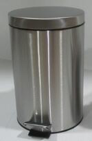 Мусорное ведро с педалью Good PWB-O, 3-30 л, нержавеющая сталь