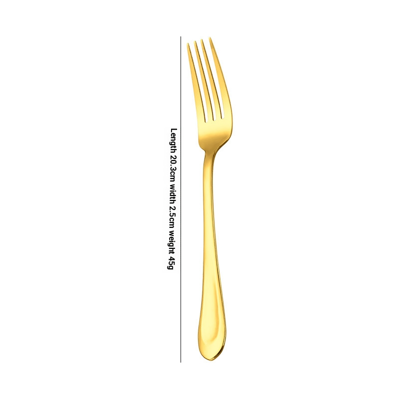 Elegant Dining Stainless Steel Cutlery Set with Custom Logo