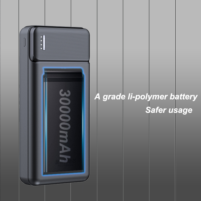 Large Capacity Wide Compatibility Wireless Best Fast Charging 30000mAh Power Bank for Laptop