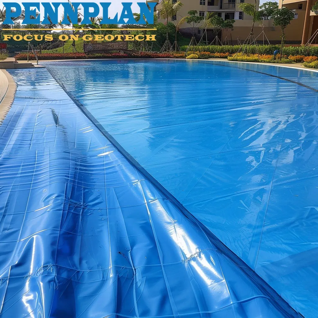 Swimming Pool Liner PVC Geomembrane Building Material Garden Fish Pond Liner