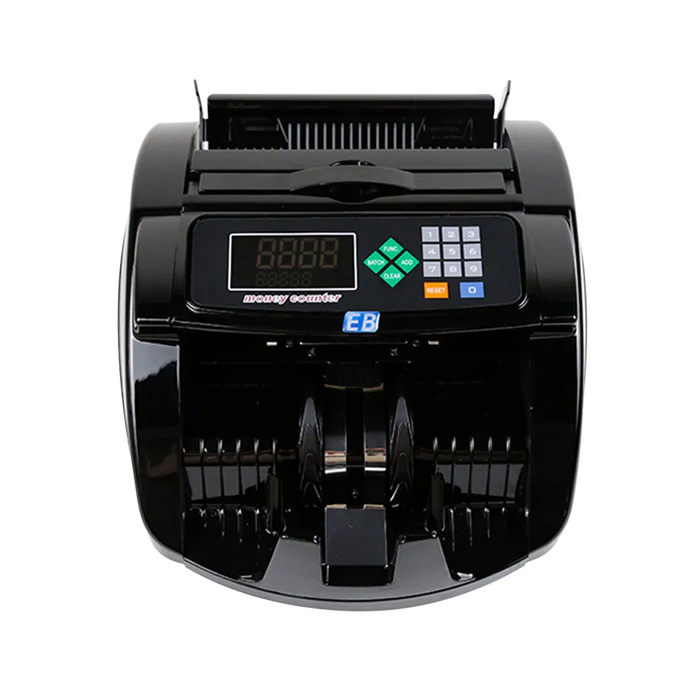 LD-6890 Money Counter With External LCD Display High Speed Denomination Detection for Office Retail Store Bank Use