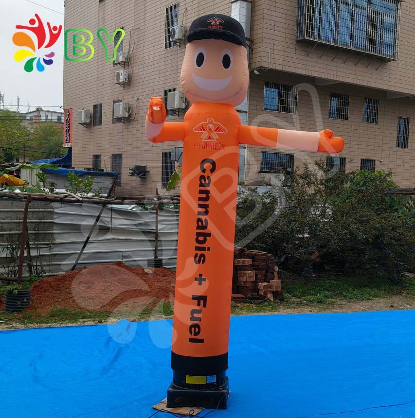 Hot Sale Custom Advertising Tube Man Outdoor Sports Giant Clown Advertising Inflatable Sky Air Dancer