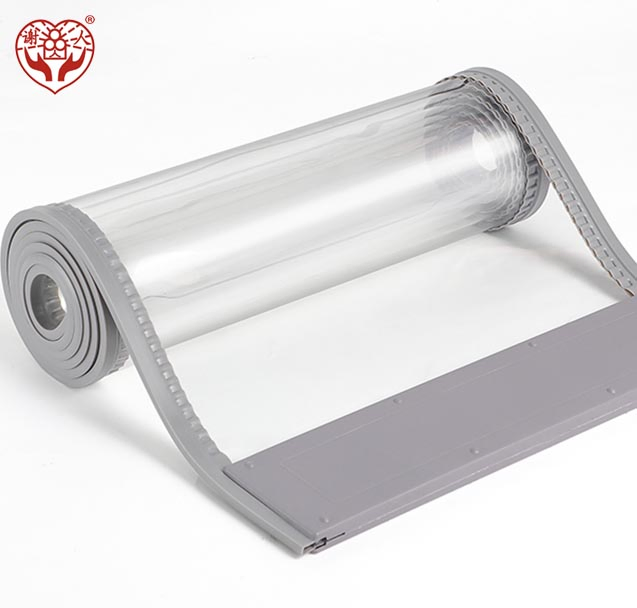 High Quality 2-3mm Clear Magnetic PVC Door Strip Curtain Vinyl
