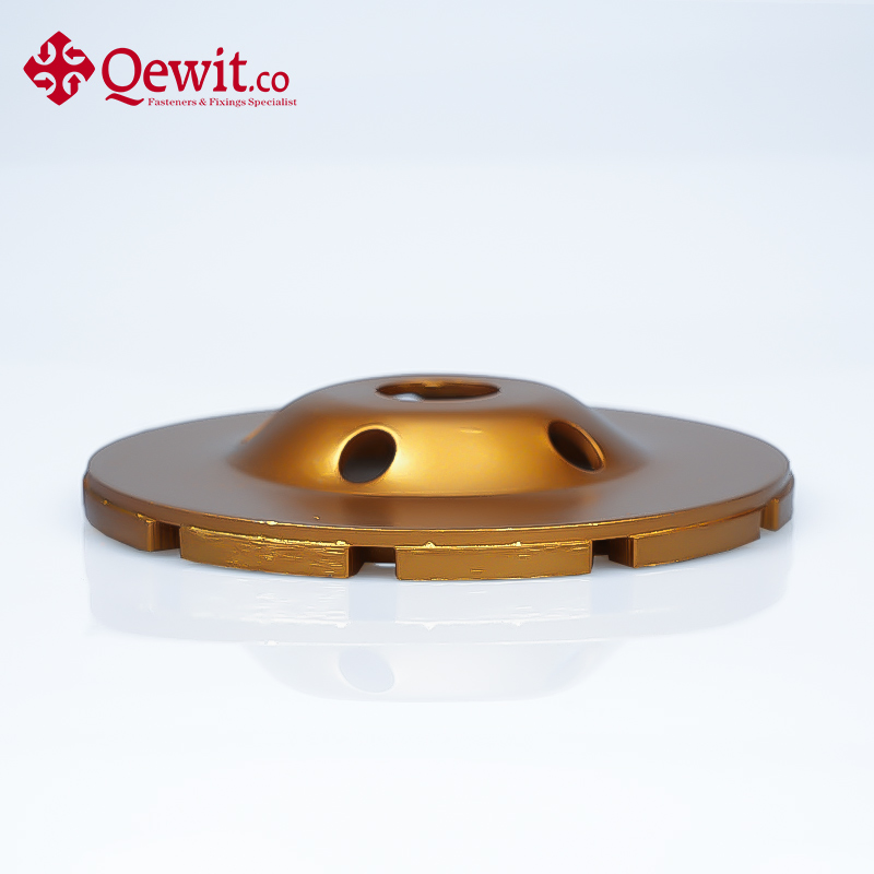 Reliable Black Double Row Diamond Cup Wheel for Metal Applications