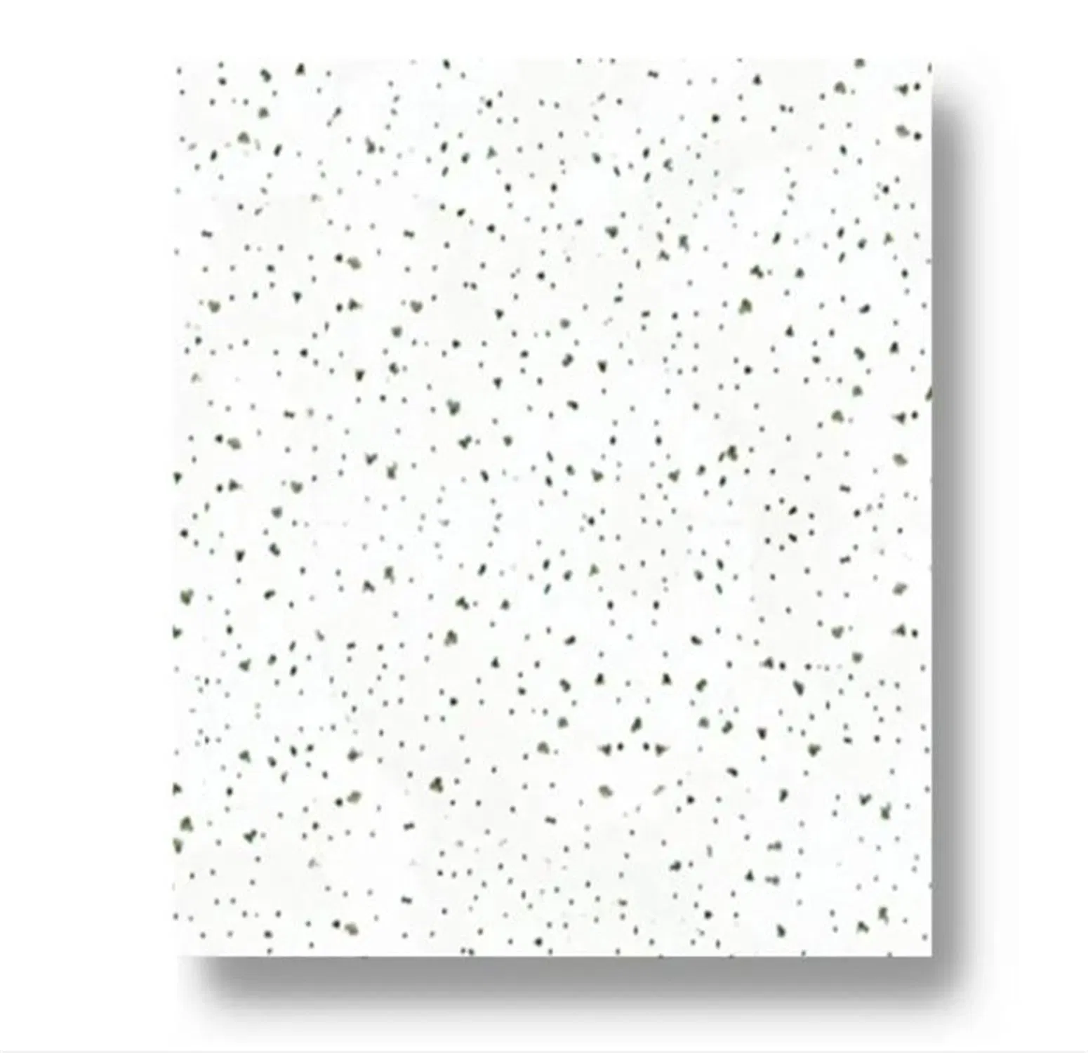 Plaster Decorative Mineral Wool Fiber Sound-Absorbing Ceiling Tiles