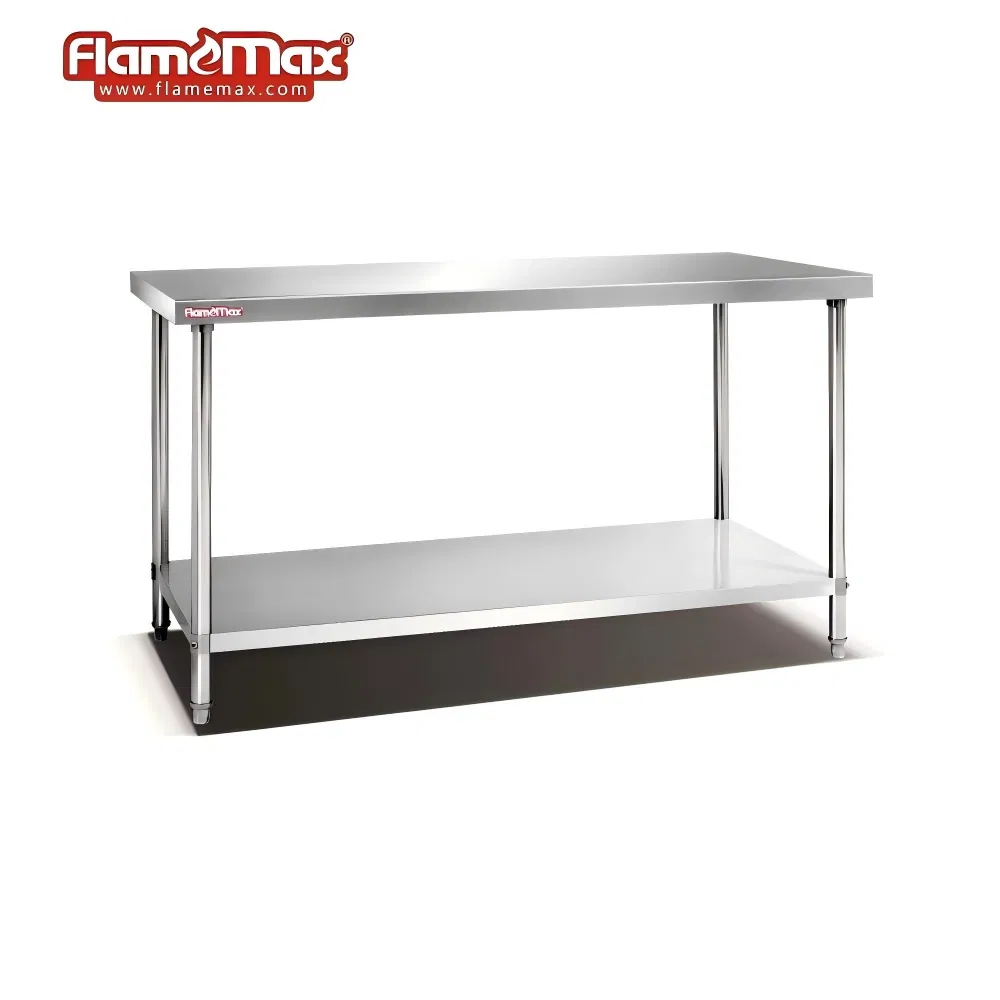 America Style Customized Double Deck Working Table for Heavy Duty Tasks