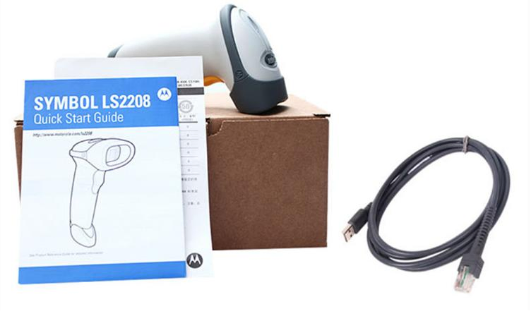 Original Brand Zebra Ds2208 Handheld 1d/2D Laser Barcode Reader Android Scanner Barcode Cheap Retail Barcode Scanner