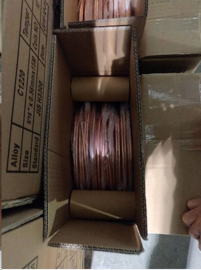 Soft Temper Copper Tube Pancake Coil Cudhp
