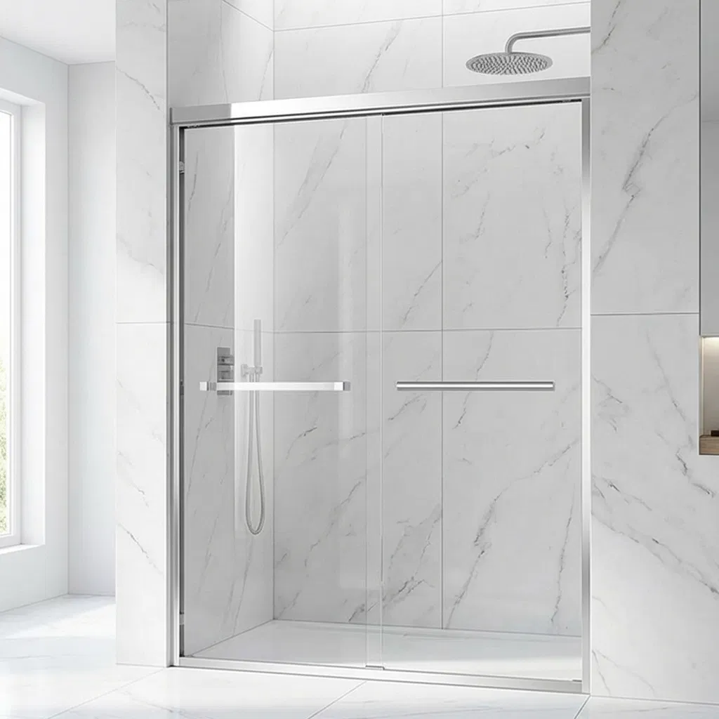 Soft Closing Kit with Easy Installation for Versatile Rail Adjustments Shower Enclosure