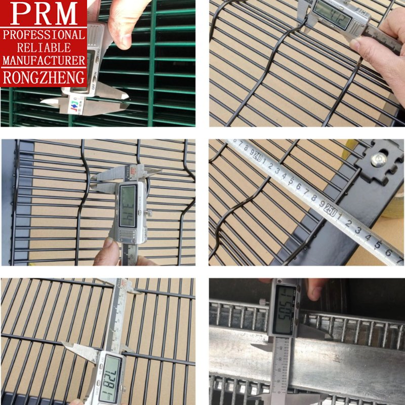 Factory Direct Sale Anti Climb High Security 358 Fence Post, Flat Bar