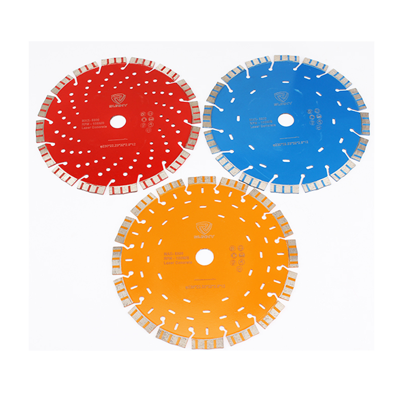 10" Fast Cutting Laser Welded Diamond Cutting Blade for Concrete