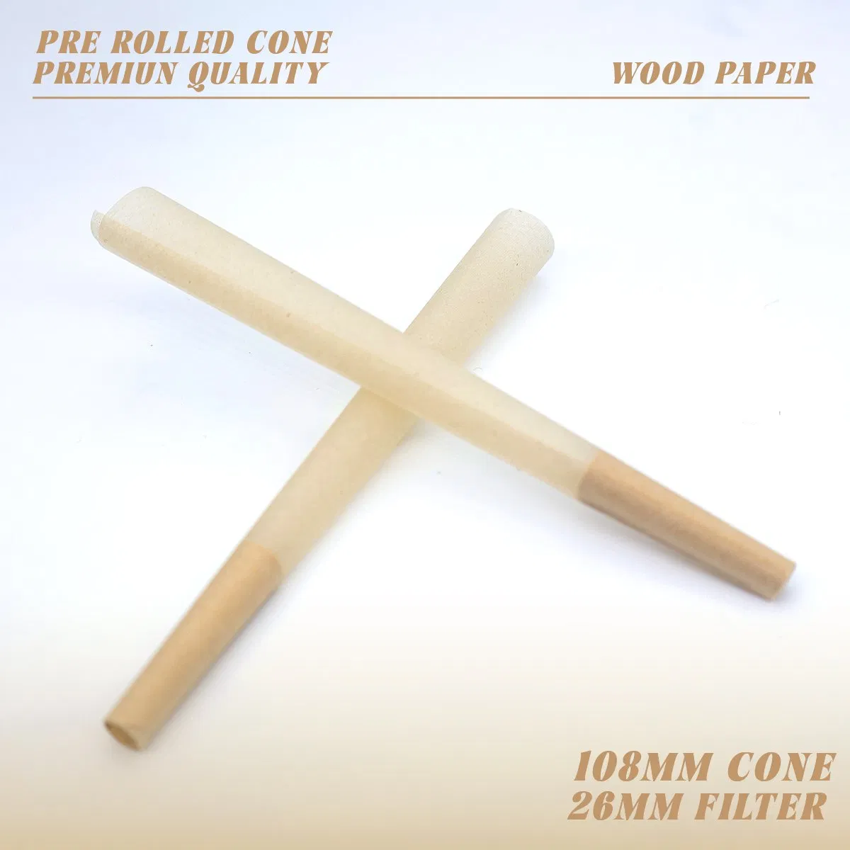 Export Quality Pre Rolled Raw Rolling Paper Cone at Bulk Price