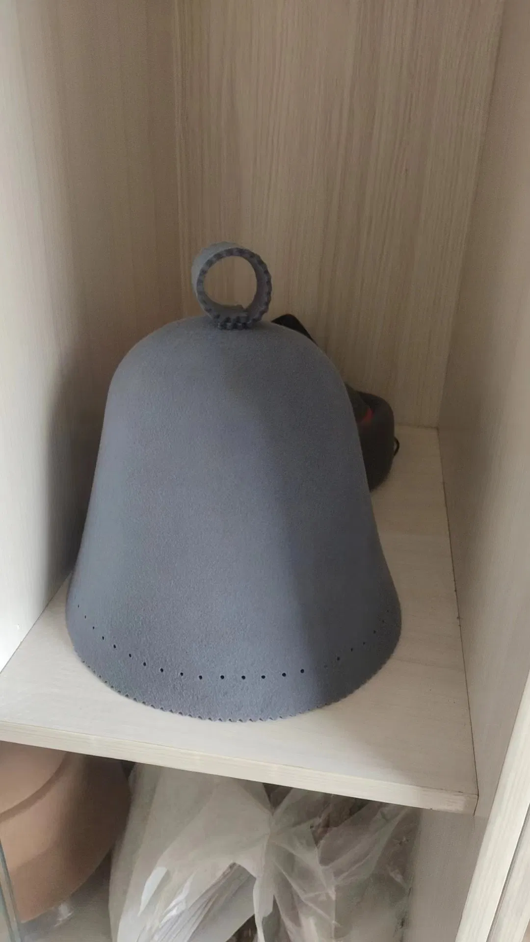 High Quality 100% Wool Felt Sauna Hat for Russia