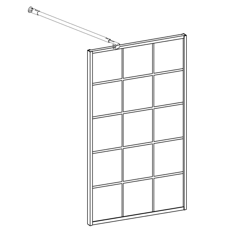Walk in Shower Screen Tempered Glass Door Manufacturer