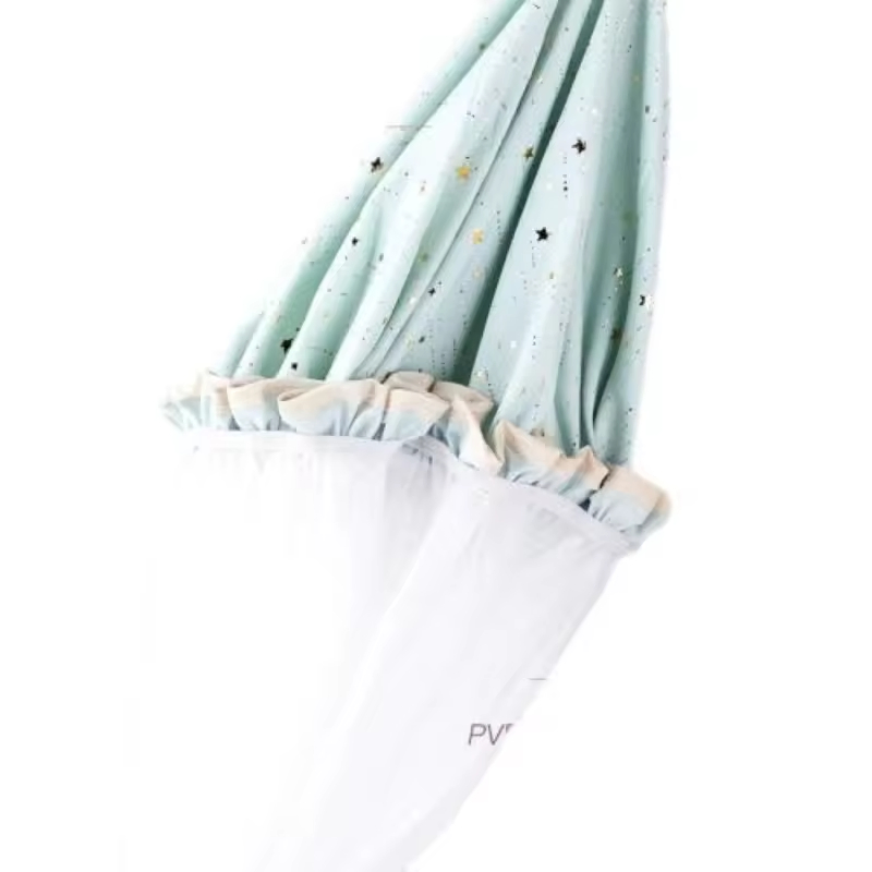 Hot Sale Star Pattern Double Layer Waterprooflightweight Material Durable Reusable Shower Cap